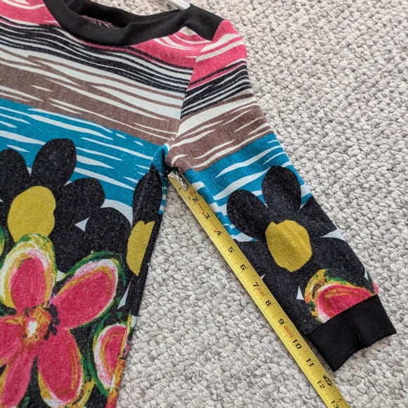 Coco&Tashi Womens (Size Small) Bright Vibrant Colorful Floral Bodycon Mini Dress - Picture 4 of 14